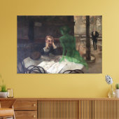 Viktor Oliva - The Absinthe Drinker (1901) キャンバスプリント (インサイチュ (リビング))