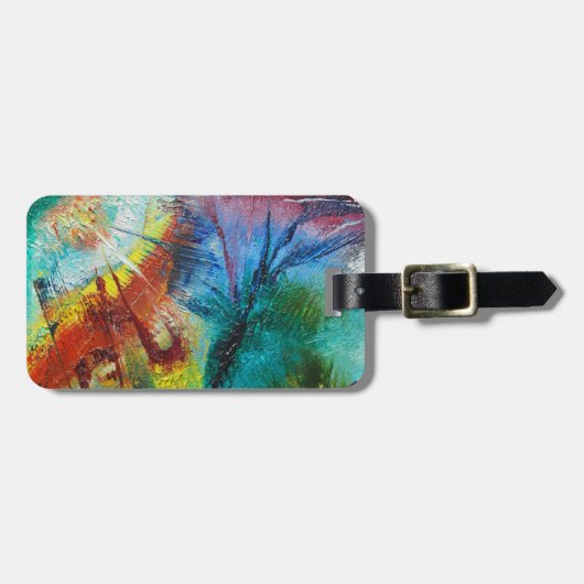 Viktor Tilson著デザイナー手荷物ラベル ラゲッジタグ (正面横)