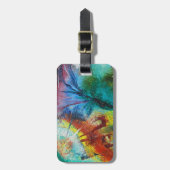 Viktor Tilson著デザイナー手荷物ラベル ラゲッジタグ (正面縦)