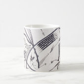 Viktor Tilson著"バウハウス1"デザイナーマグ コーヒーマグカップ (中央)