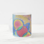 Viktor Tilson著Moorishの夢IIのデザイン フロストグラスマグカップ (正面左)