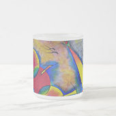 Viktor Tilson著Moorishの夢IIのデザイン フロストグラスマグカップ (中央)