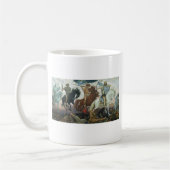 Viktor Vasnetsov著黙示録のTheFourの騎手 コーヒーマグカップ (左)