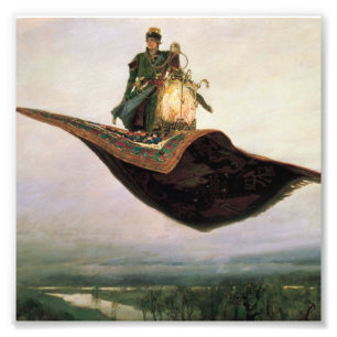 Viktor Vasnetsov (1880年)著魔法のじゅうたん フォトプリント