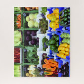 Viktualienmarkt Munchenドイツ – 16x20 - 520個。 ジグソーパズル (縦)