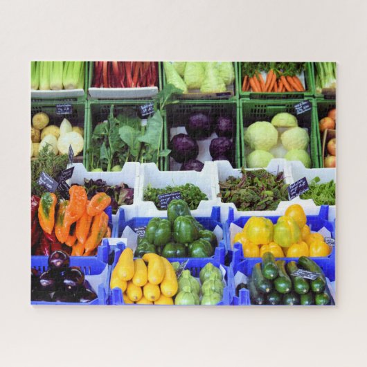 Viktualienmarkt Munchenドイツ – 16x20 - 520個。 ジグソーパズル (横)