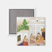 Vilaval Ragini:トイレで女性 マグネット (正面/裏面)