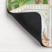 Vilaval Ragini: 彼女の洗面所の女性 マウスパッド (コーナー)