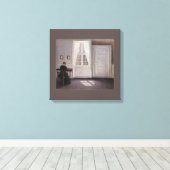 Vilhelm Hammershoi CC0280 (30 in 76,2 cm) キャンバスプリント (インサイチュ (ウッドフロア))