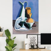Vilhelm Lundstrom's painting with Watering Can, ポスター (ホームオフィス)