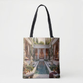 Villa at Dawn トートバッグ (正面)