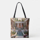 Villa at Dawn トートバッグ (裏面)