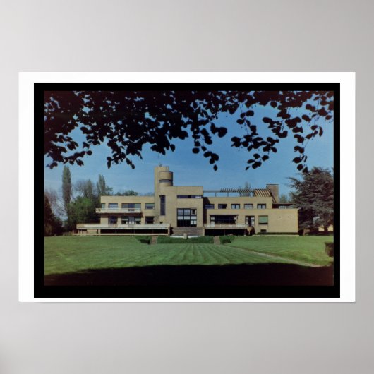 Villa Cavroix, designed by Robert Mallet-Stevens ( ポスター (正面)