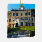 Villa Margherita Ricordi Grianti Lake Como Italy セラミックオーナメント (右)