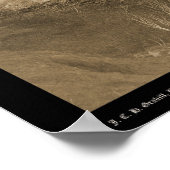 Villa of Brule Indian Lakota Tipi Camp SD 1891 ポスター (角)