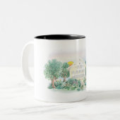 Villa San Esprit® Logo ツートーンマグカップ (正面左)