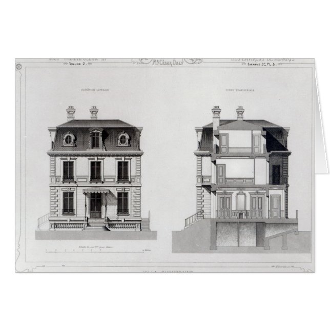 Villa Suburbaine, Premier Chasse at St. Cloud (正面横)