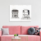 Villa Suburbaine, Premier Chasse at St. Cloud キャンバスプリント (インサイチュ (リビング))