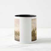 Villa、Twickenham、c.1765 (キャンバスの油)法皇の マグカップ (中央)