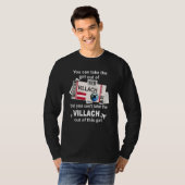 Villach Boarding Pass Villach Girl Villach Tシャツ (正面フル)