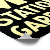 Village at Mont Blanc，フランス ポスター (角)