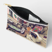 Village Cats エッセンシャルポーチ - Bailey アクセサリーポーチ (見開き)