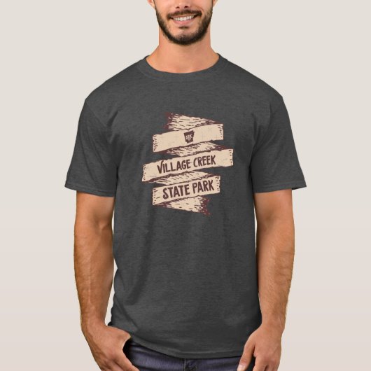 Village Creek State Park アーカンソー州立公園 AR Wi Tシャツ (正面)