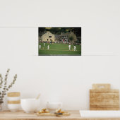 Village cricket, low Bradford, South Yorkshire, U. ポスター (キッチン)