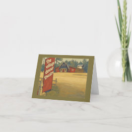 Village Dinner Theatre Raleigh N.C. Notecard カード