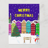 Village Jigsaw Puzzle ポストカード (正面)