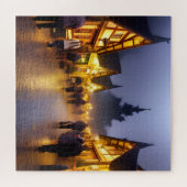 Village of Ayer, Massで買い物客。 ジグソーパズル (横)