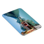 Village of Fjrlandとfjord長方形マグネット マグネット (右側)