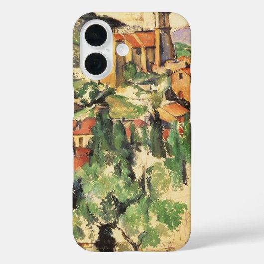 Village of Gardanne by Paulセザンヌヴィンテージアート Case-Mate iPhoneケース (裏面)