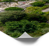 Village of Tourretes-sur-Loup in Franceはがき ポスター (角)