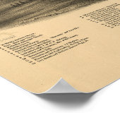 Village of Wappingers Falls Town Map ポスター (角)