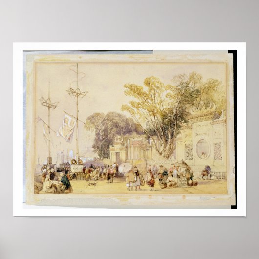 Village Square in the Bay of Hong Kong、プレート5 fr ポスター (正面)