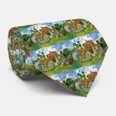 Village Street by Vincent van Gogh ネクタイ (ロール)