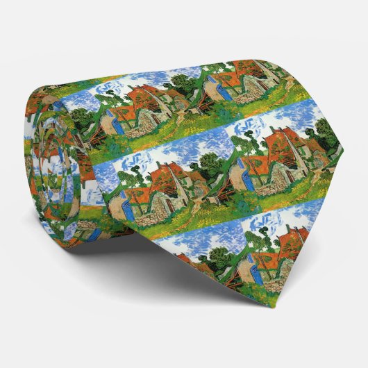 Village Street by Vincent van Gogh ネクタイ (ロール)