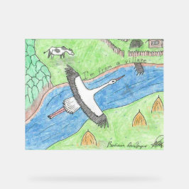 Village Vibes アクリルサイン