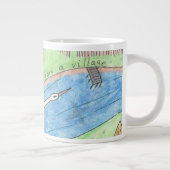 Village Vibes ジャンボコーヒーマグカップ (右)