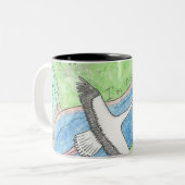 Village Vibes ツートーンマグカップ (正面左)