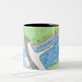 Village Vibes ツートーンマグカップ (中央)