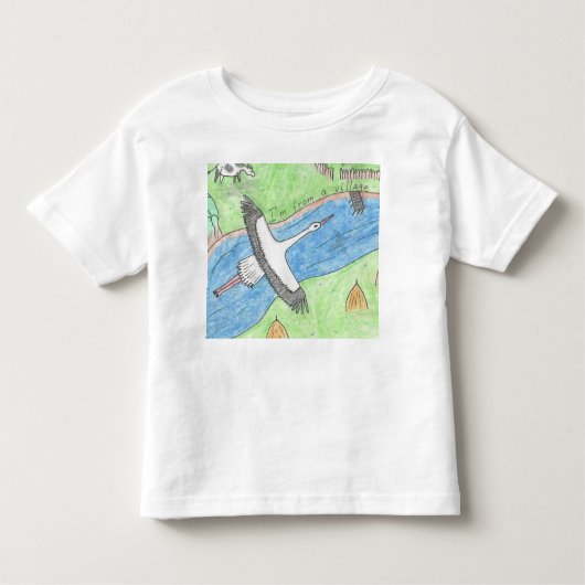 Village Vibes トドラーTシャツ (正面)