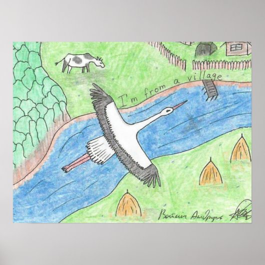 Village Vibes ポスター (正面)