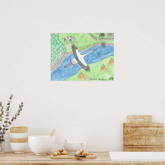 Village Vibes ポスター (キッチン)