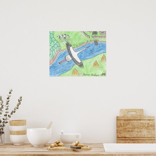 Village Vibes ポスター (キッチン)