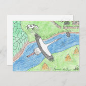 Village Vibes ポストカード (正面/裏面)