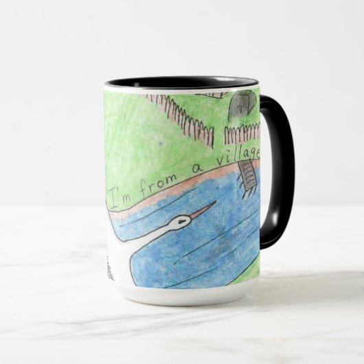 Village Vibes マグカップ (正面右)