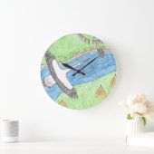 Village Vibes ラージ壁時計 (ホーム)