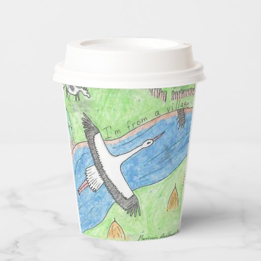 Village Vibes 紙コップ (正面)